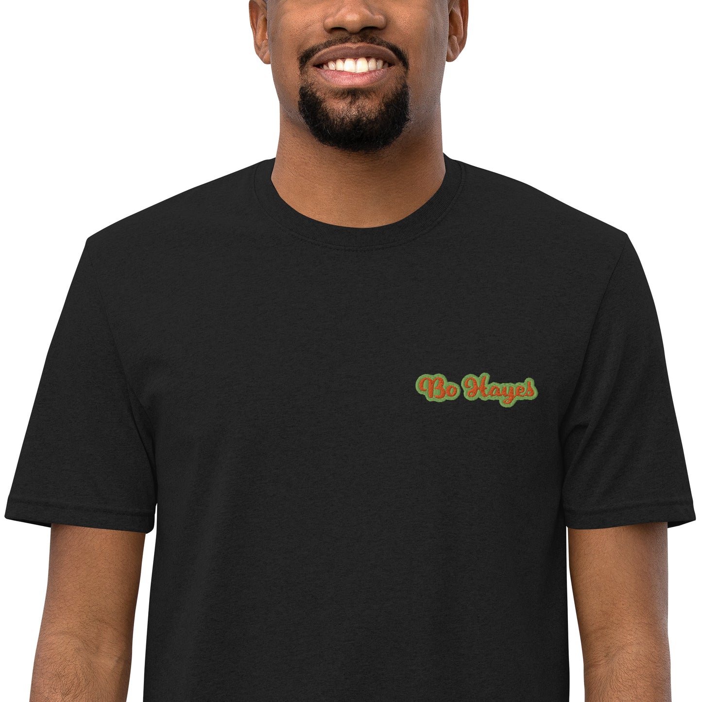 Bo Hayes MUDDYTRACKS Unisex recycled t-shirt